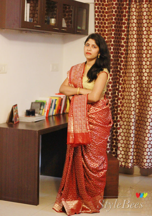 karva chauth new saree