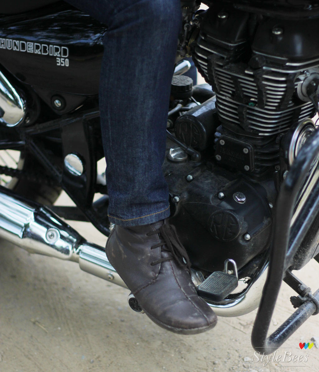 Photoshoot With My New Royal Enfield - Stylebees.com